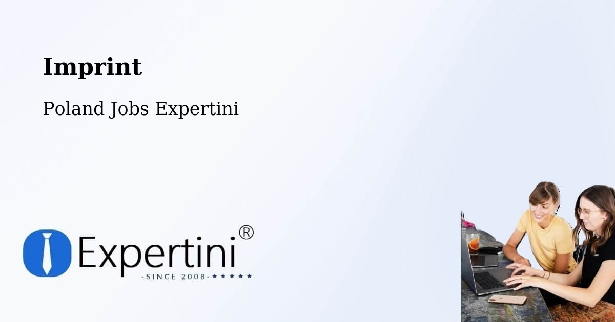 Imprint – Puszczykowo - Poland Jobs Expertini